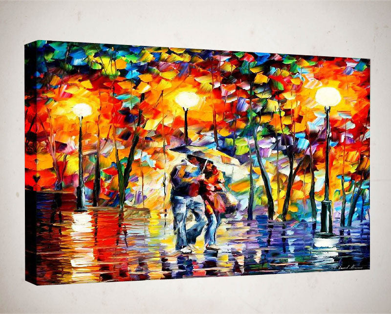 Kanvas Tablo  - Leonid Afremov - Yağmur  LA04