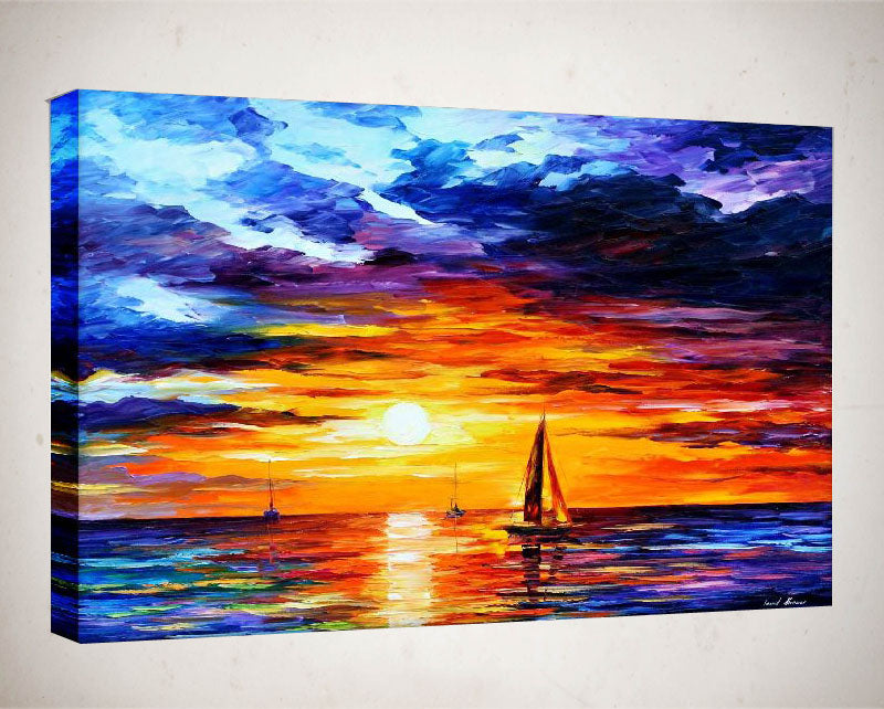 Kanvas Tablo- Leonid Afremov - Deniz  LA08