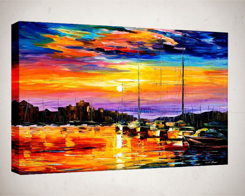 Kanvas Tablo - Leonid Afremov -  Tekneler LA09