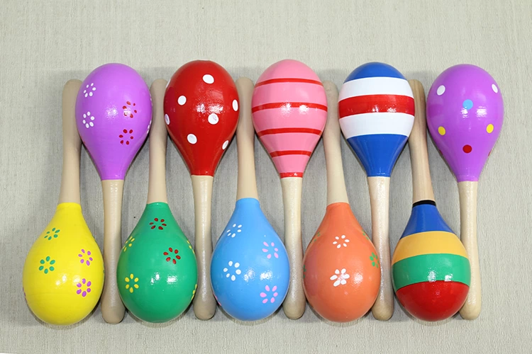 Ahşap Yumurta Marakas Alk1215