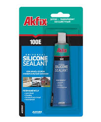 Akfi̇x 100-e  Sa-111 Aku-07  şeffaf Tüp Si̇li̇kon 50 Ml
