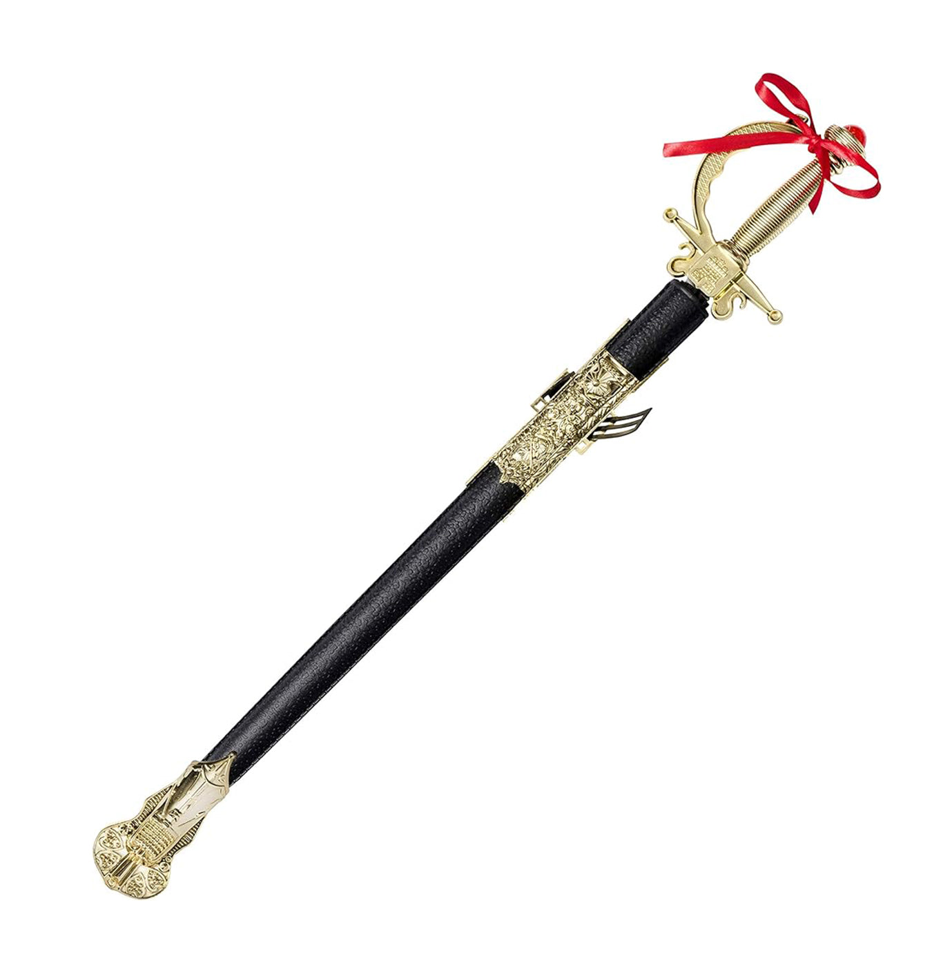 Altın Renk Kabzalı Zararsız Oyuncak Şövalye Kılıcı – 68 cm