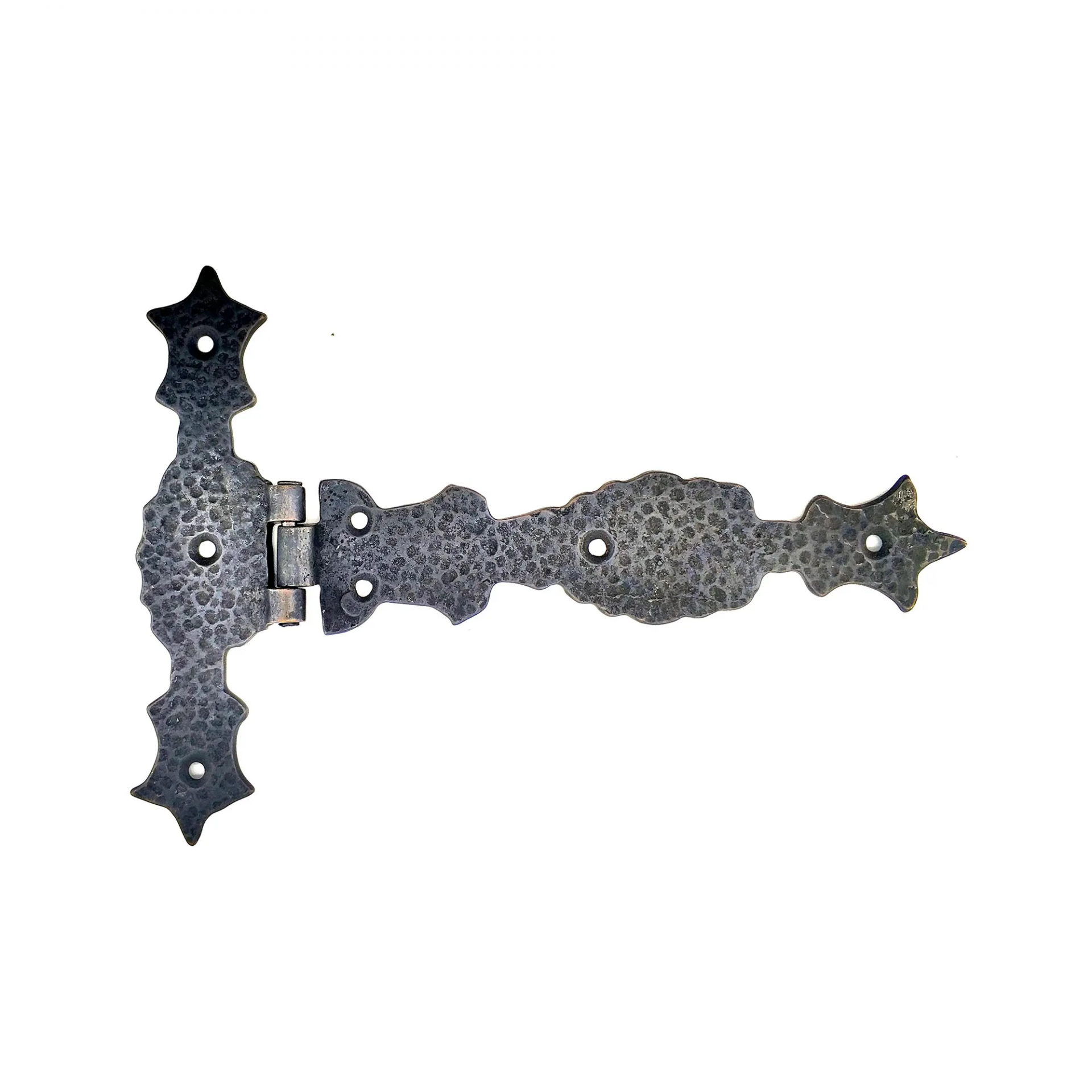 Antika Tarz Dekoratif Pirinç Kuyruklu Zambak Menteşe - 175x248 Mm, Oksit