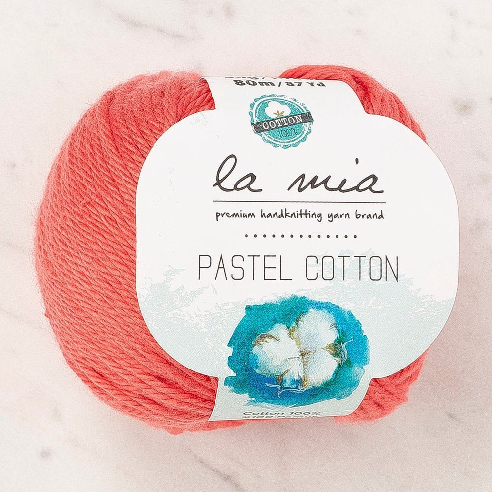 La Mia Pastel Cotton Nar Çiçeği El Örgü İpi - L180 - 33950