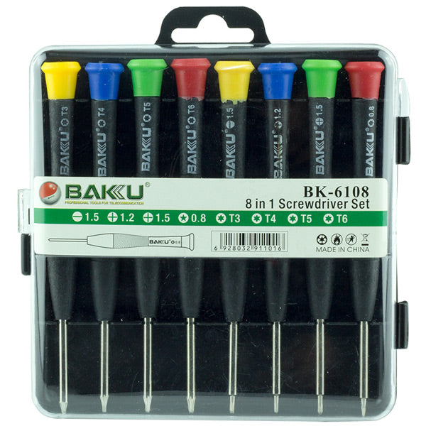 Baku Bk-6108 8 In 1 Hassas Tornavi̇da Seti̇