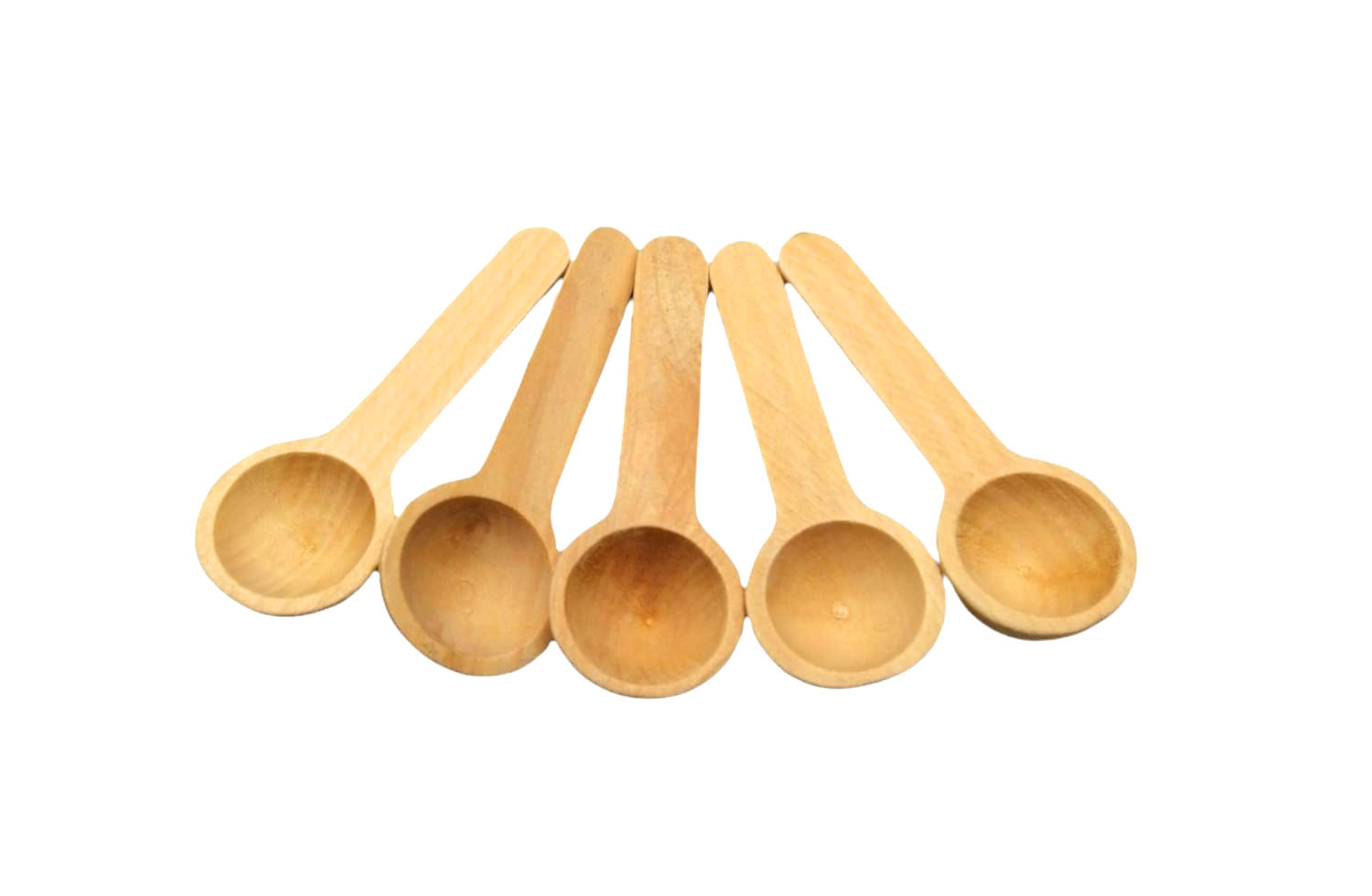Bamboo Yuvarlak Baharat Kaşik