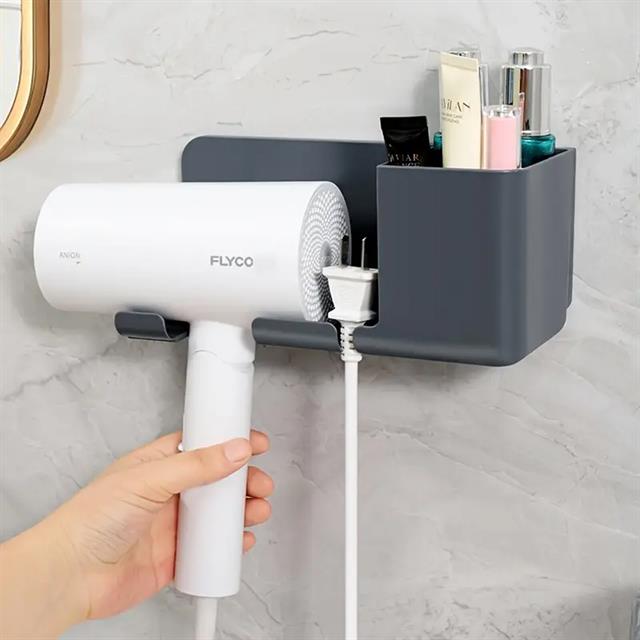 Banyo Rafı Sabunluk Diş Fırçası Saç Kurutma Makinesi