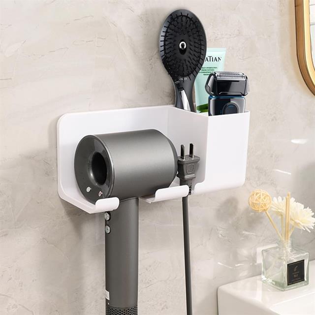 Banyo Rafı Sabunluk Diş Fırçası Saç Kurutma Makinesi
