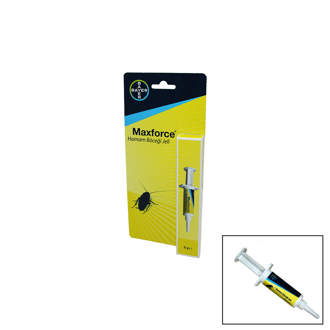 Bayer Maxforce Hamam Böceği Jeli - Şırınga 5Gr.