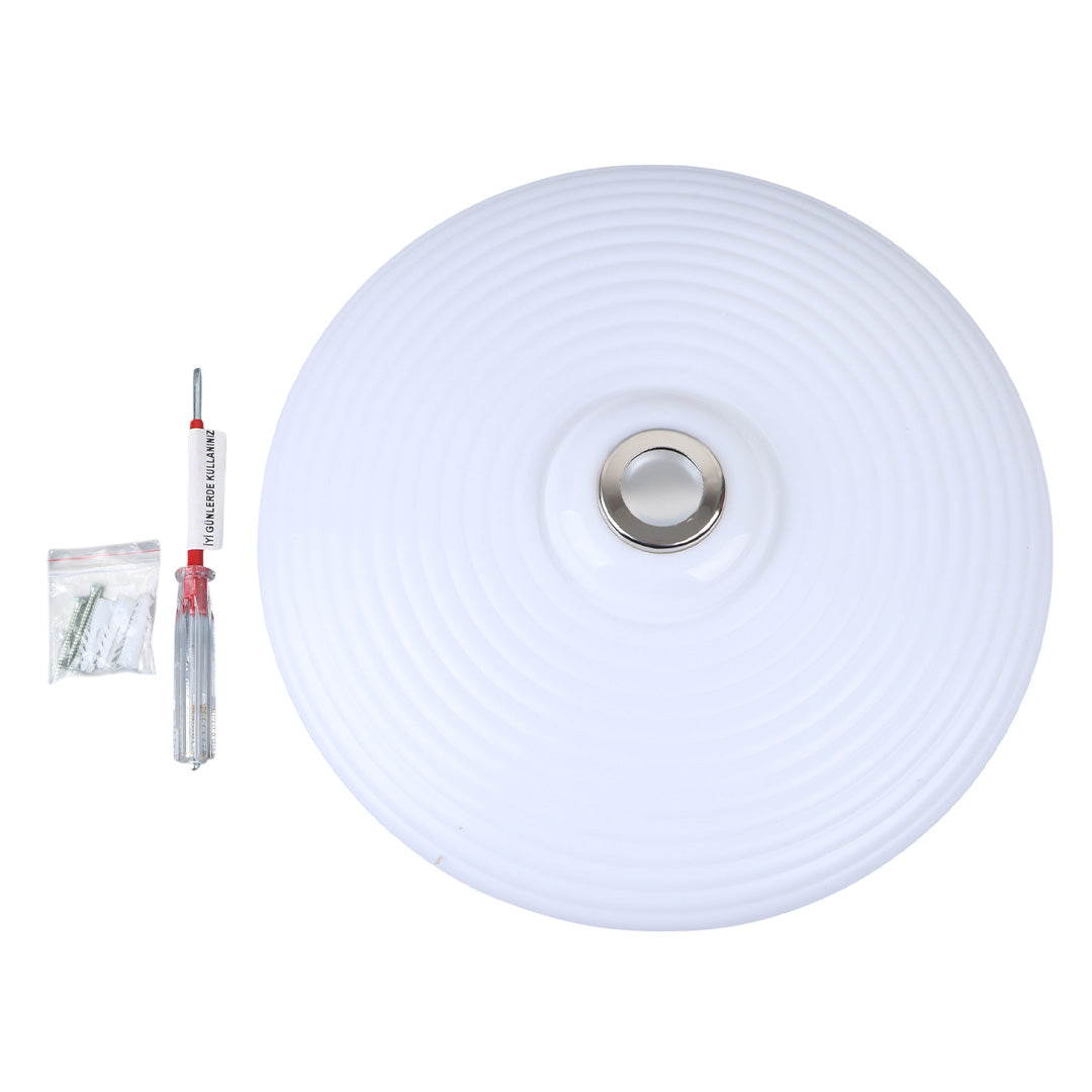 BEYAZ 35*10.5CM 24 WATT BLUETOOTH HOPARLÖRLÜ TAVAN AYDINLATMA