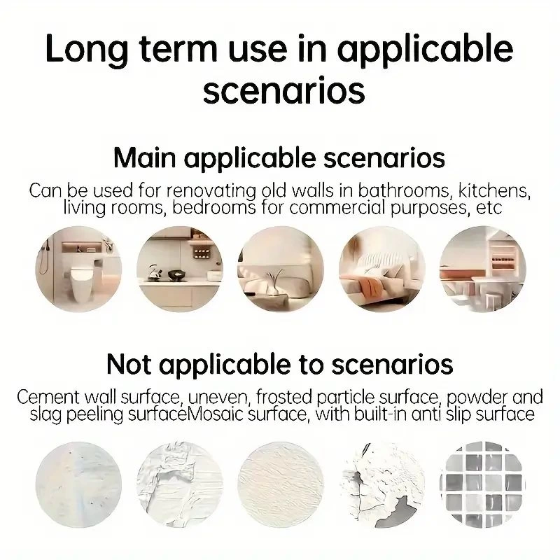 Beyaz Mermer Desenli Alüminyum Plastik Duvar Sticker