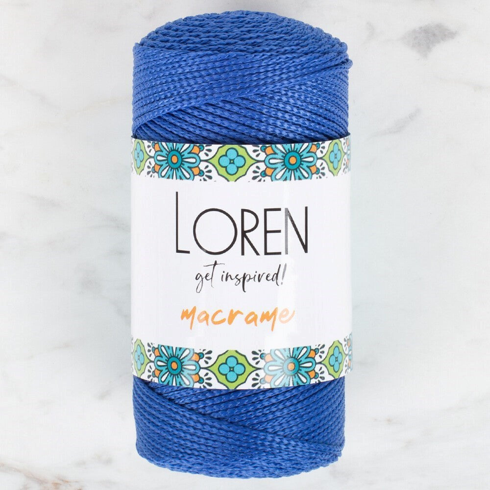 Loren Macrame Saks Mavi El Örgü İpi - RM 0252 - 34352