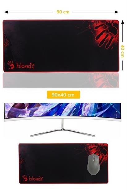 BUFFER® 90x40 Mouse Pad Gaming Oyuncu Gamer Kaymaz Taban Büyük Boy Ofis Tipi Fare Altlığı Goliathus 