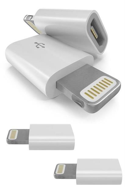 BUFFER® Apple iPhone / iPad Micro Usb Dönüştürücü Adaptör OTG Aparat