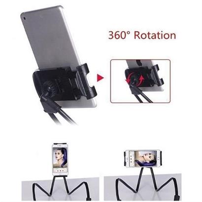 BUFFER® Boyuna Asılan Ergonomik 360 Derece Cep Telefonu Tutucu Stand