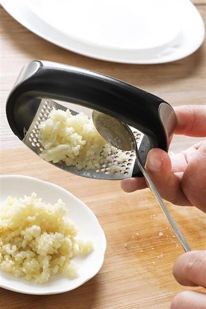 BUFFER® Yeni Sarımsak Ezici Paslanmaz Çelik Garlic Press