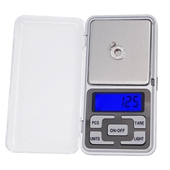 Dijital Hassas Elektronik Cep Terazi Tartı 500 Gr 001 Gr Hassasiyet