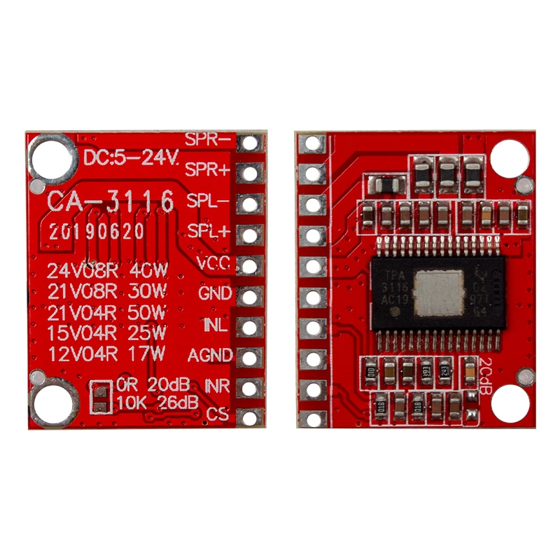 Ca-3116 Tpa3116  Audıo Modul Tv Ses Kartı 5v-24v Arası