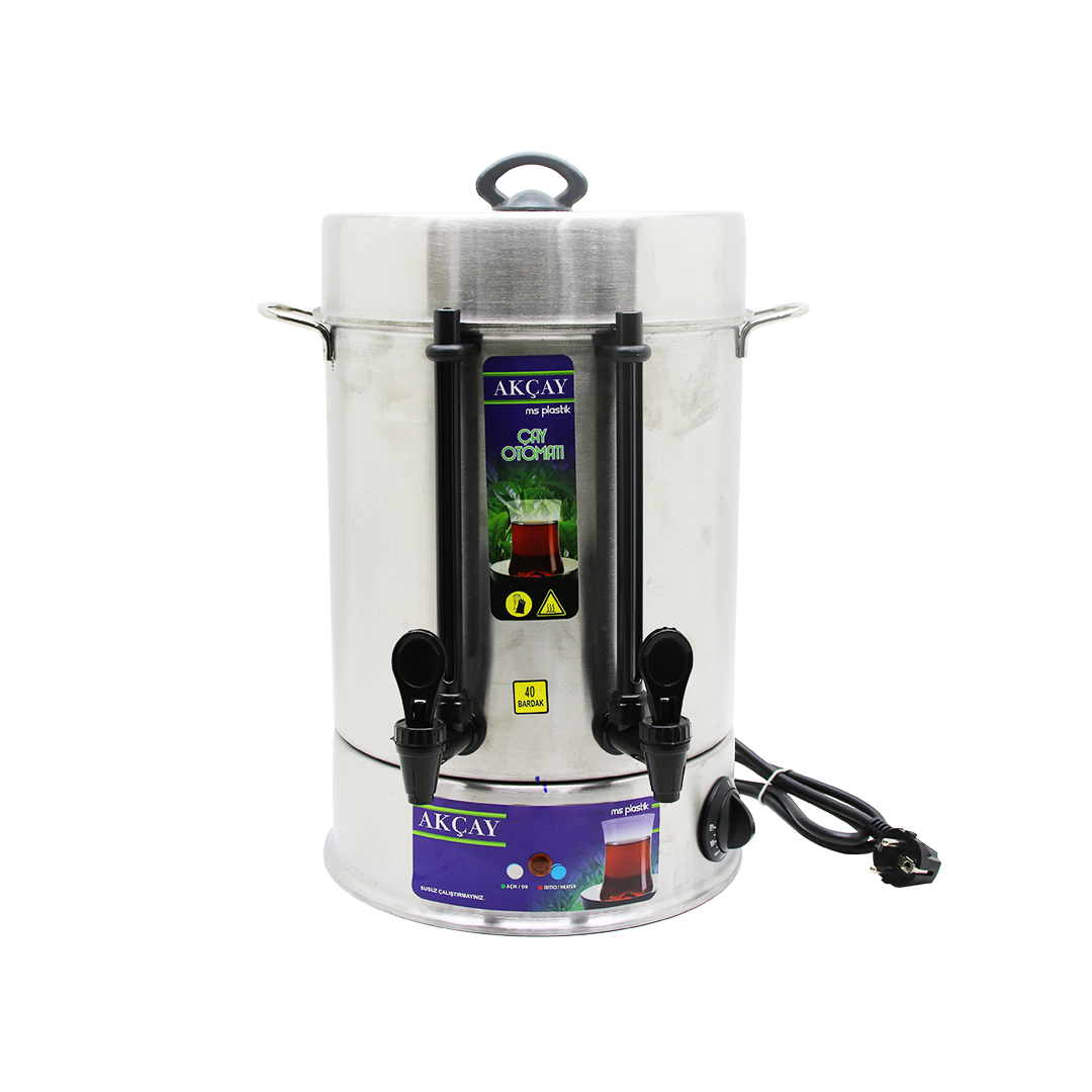 ÇAY OTOMATI 40 BARDAK SEMAVER ELEKTRİKLİ ÇAY MAKİNESİ