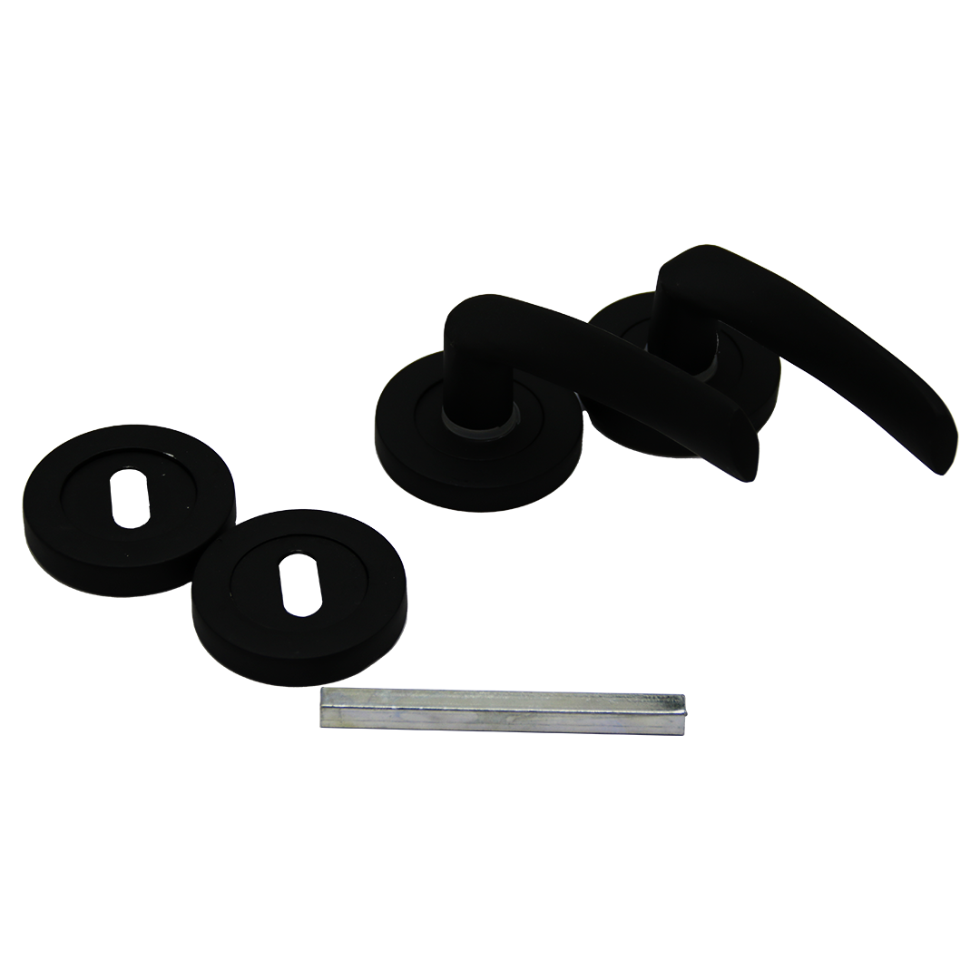 Çelikel Eri̇ş-10 American Room Door Handle Black