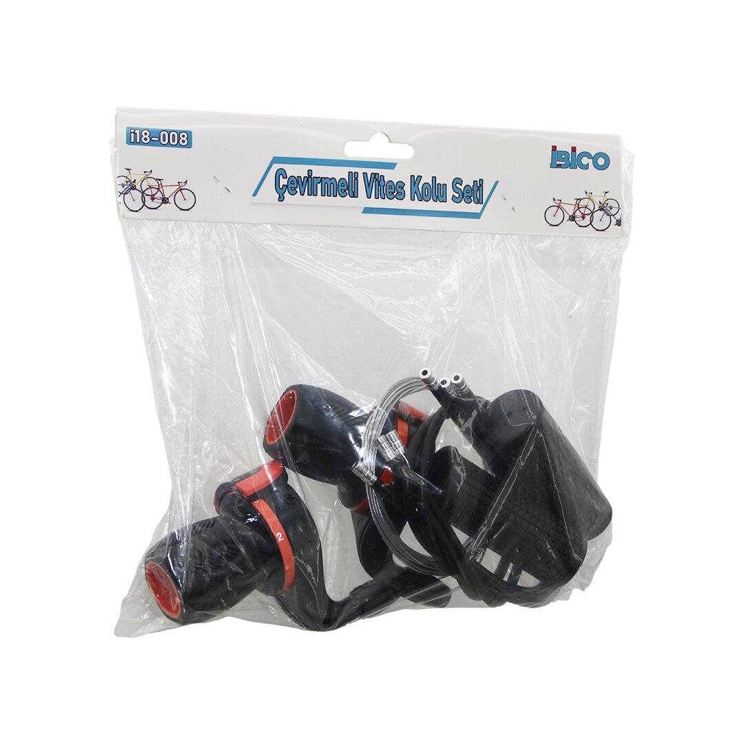 çevi̇rmeli̇ Bi̇si̇klet Vi̇tes Kolu Seti̇ 2pcs Vi̇tes Kolu - 2pcs Elci̇k - Tel - Tel Koruyucu Kanal Kablo