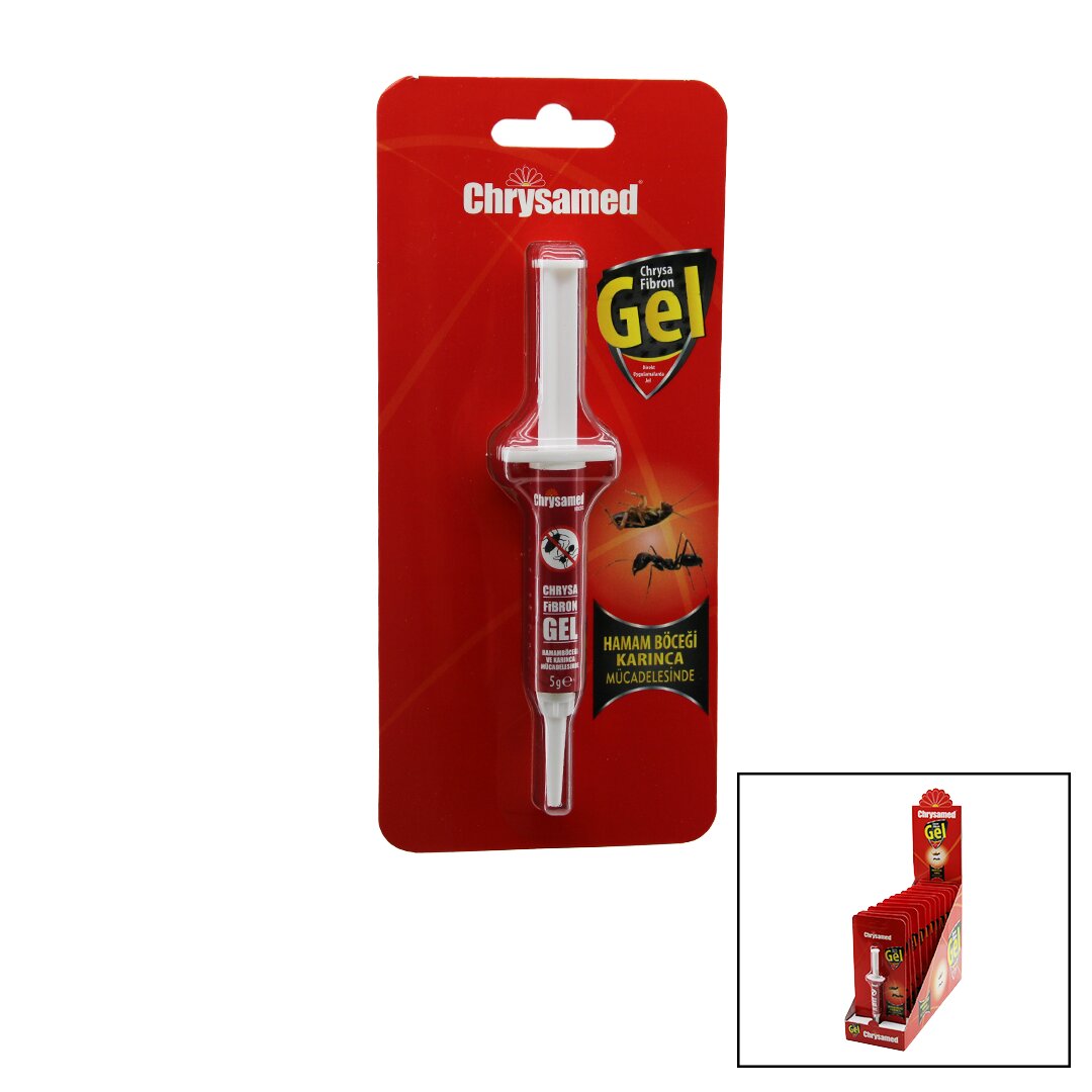Chrysamed Gel Chrysa Fi̇bron Jel şiringa Modeli̇ Hamam Böceği̇ - Karinca 5gr.