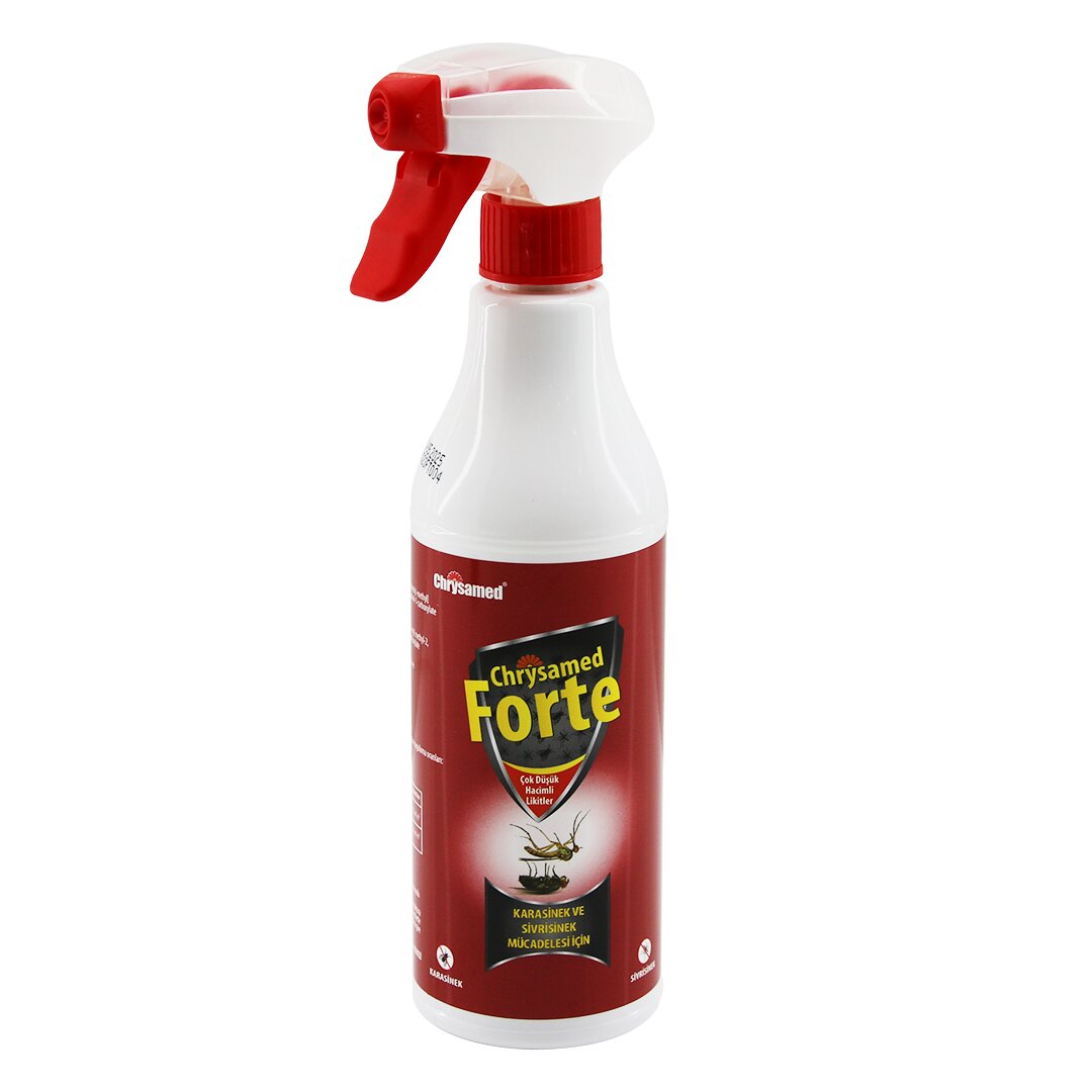 Chrysamed Forte Sıvı Böcek İlaç Sprey 500Ml Karasinek - Sivrisinek