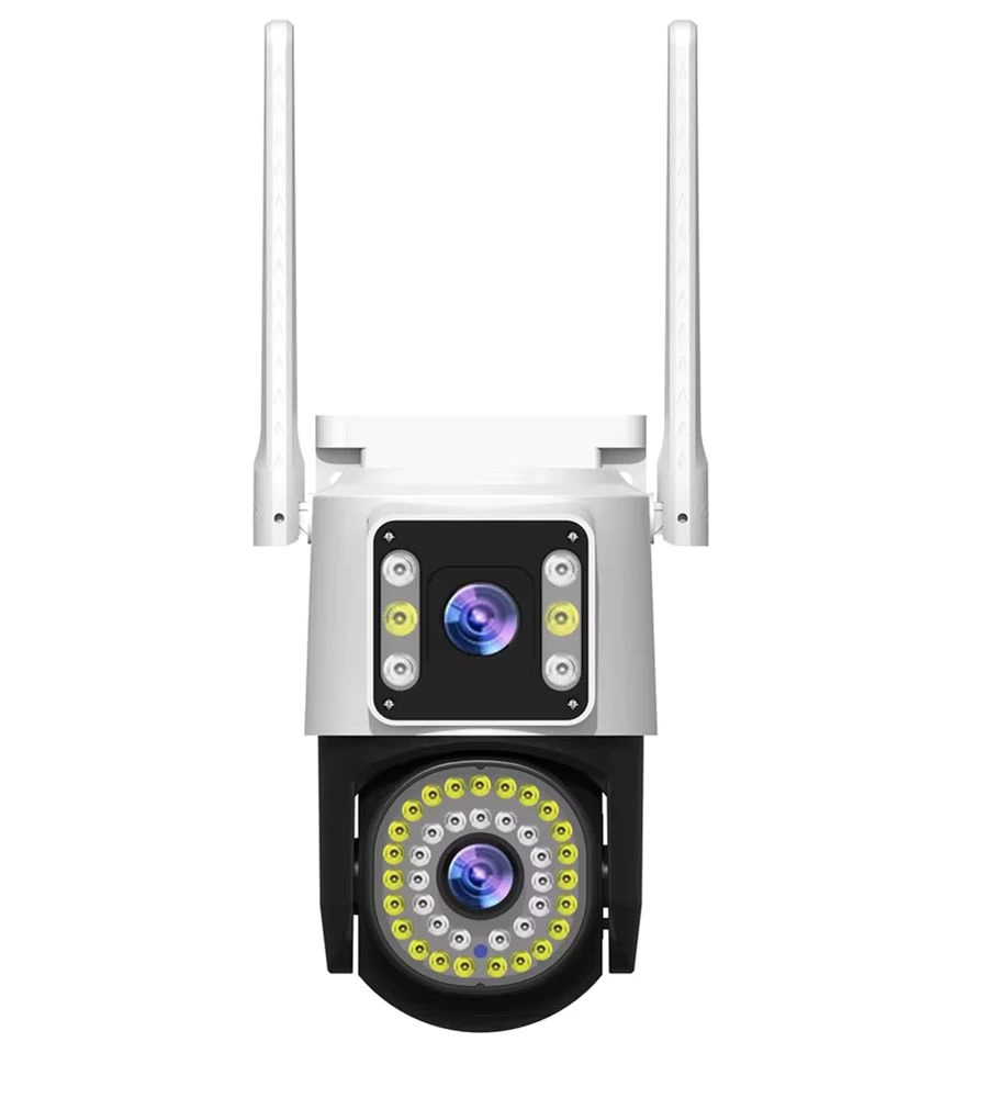 4mp Yoosee Çift Lens Ip Kamera - Wıfı Açık Otomatik İzleme, Su Geçirmez Kablosuz Güvenlik Ev Kamera