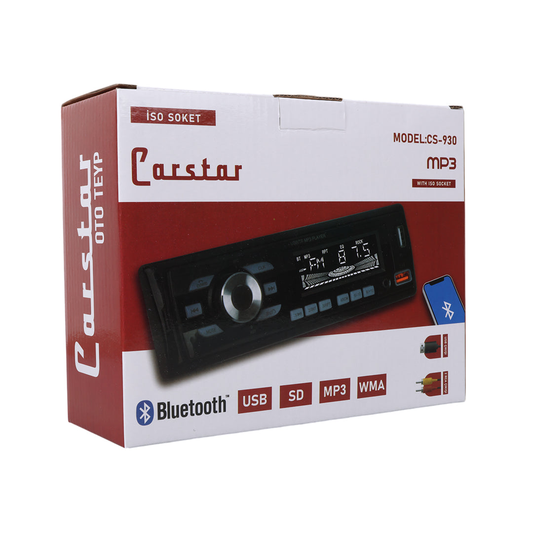 çi̇ft Usb/sd/fm/aux/bluetooth Kumandali Oto Teyp 4x60 Watt Cs-930