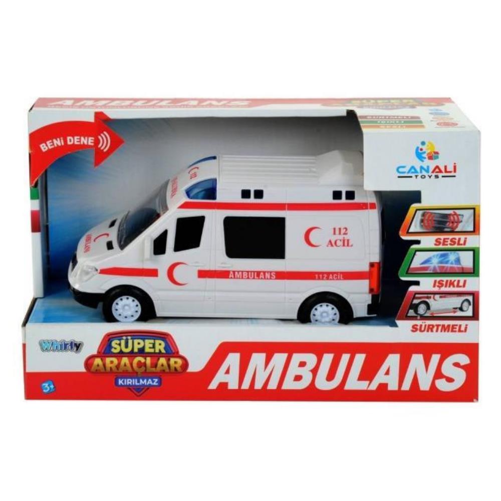 - AMBULANS ÇARPDÖN ISIKLI SESLI PILLI 48