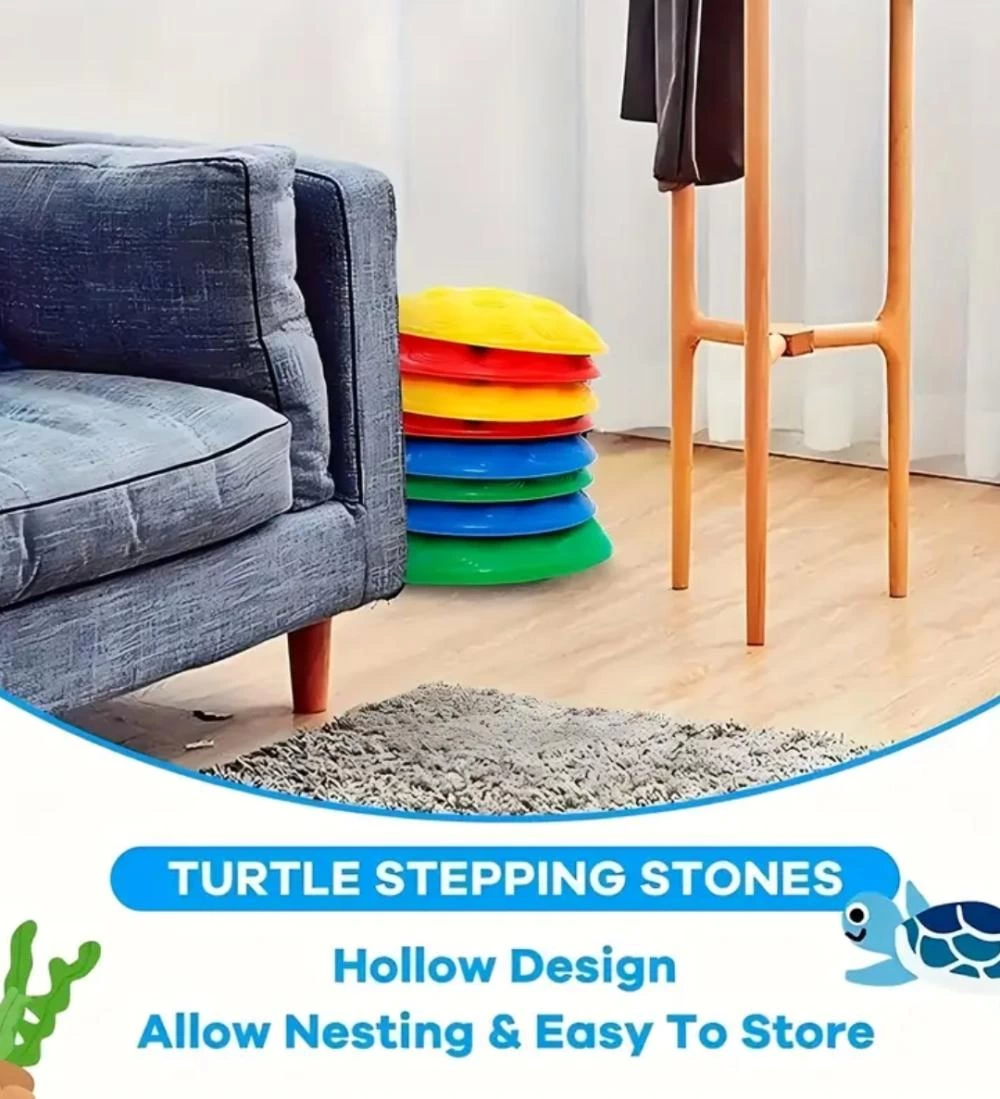 Çocuk Yarım Küre denge Ve Koordinasyon Adası 6 Lı Set