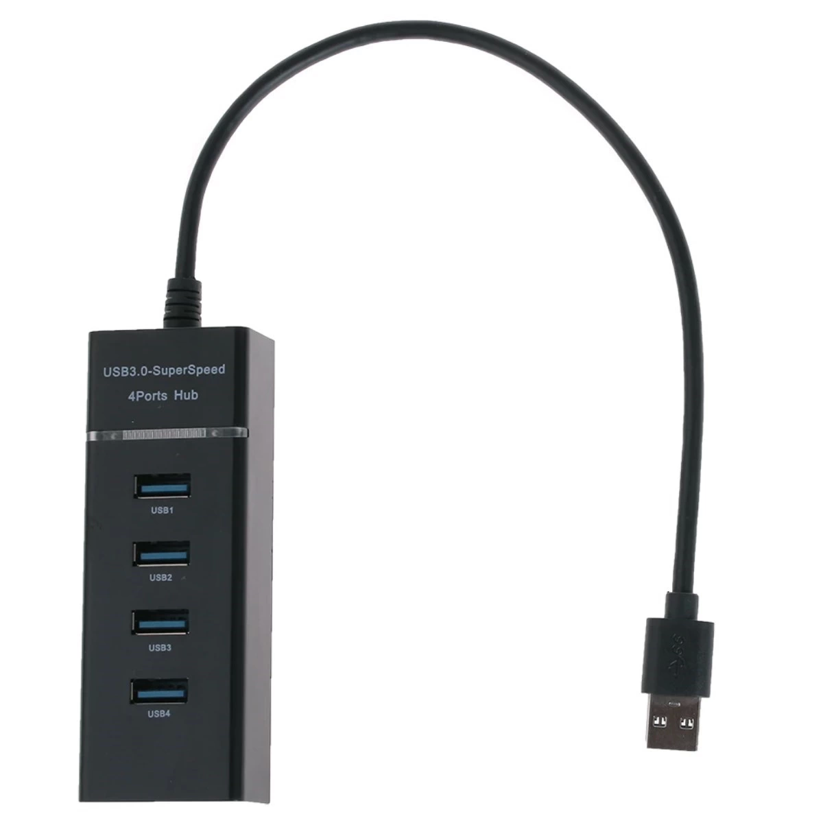 Çok Amaçlı 4 Port Girişli Güçlü Usb 3.0 Port Çoklayıcı Adaptör Switch Splitter Hub 1.2m Kablo