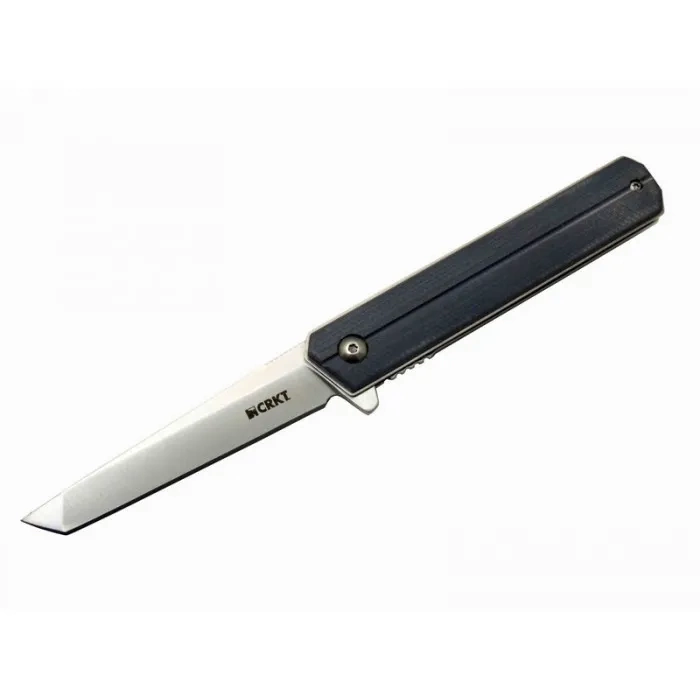 Crkt 15ff Gri Tasian Tanto Çakı 20 Cm , Deri Kılıflı