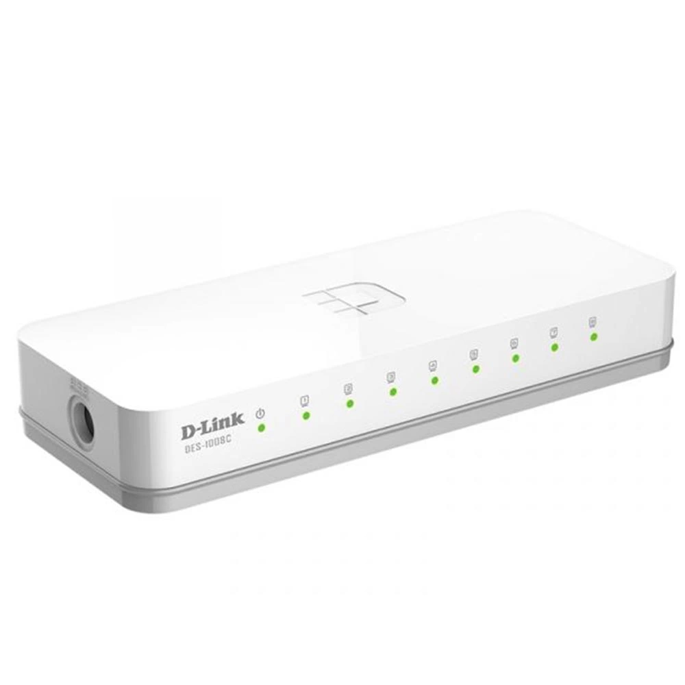 D-lınk Des-1008c 8 Port 10/100 Mbps Ethernet Swıtch