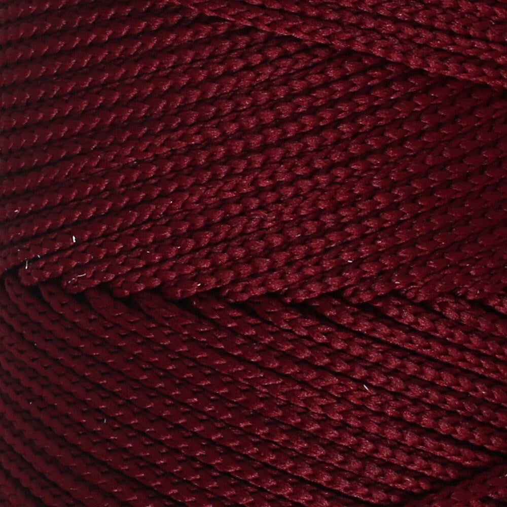 Loren Polyester Soft Macrame Bordo El Örgü İpi - LM039 - 34444