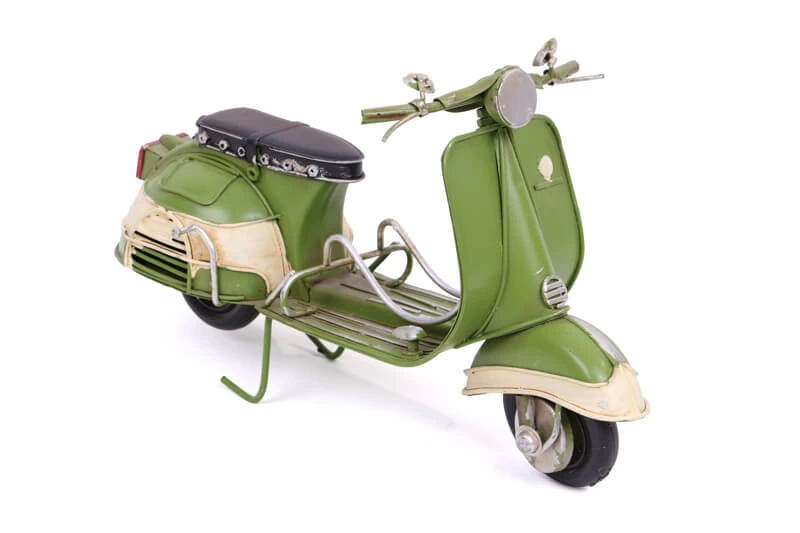 Dekoratif Metal Scooter