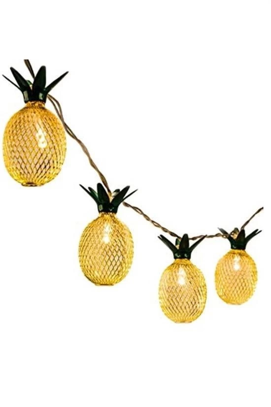 Dekoratif Pilli Pineapple Ananas Pilli Şerit Led Işık (1 Metre)