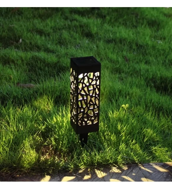 Dekoratif Solar Güneş Enerjili Bahçe Aydınlatması Yürüyüş Yolu Seti