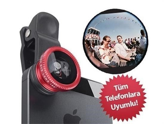 Balık Gözü Cep Telefonu Lensi