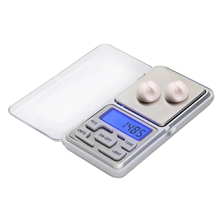 Dıjıtal Hassas Cep Terazı 500 Gr 0.01 Taksımat Notebook