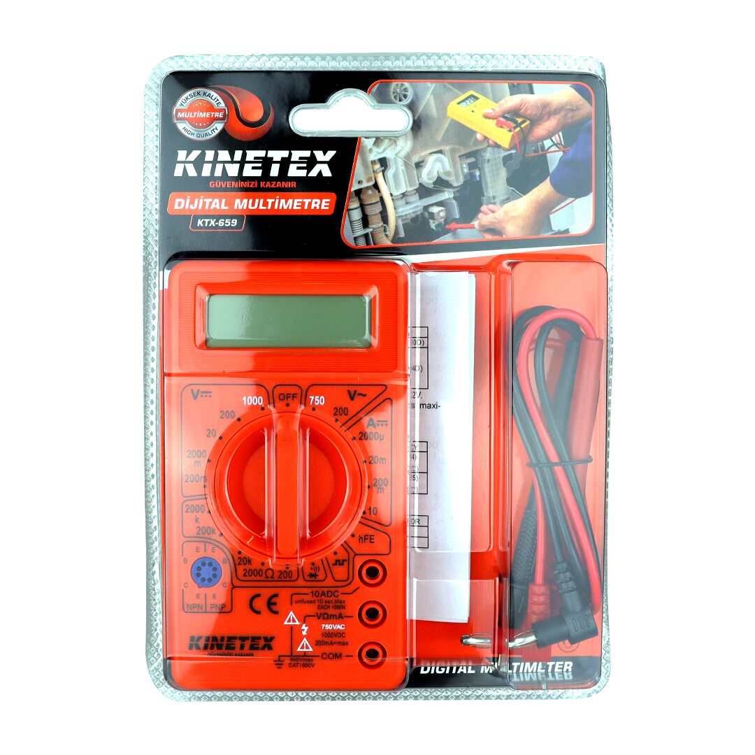 Di̇ji̇tal Multi̇metre Ktx-659