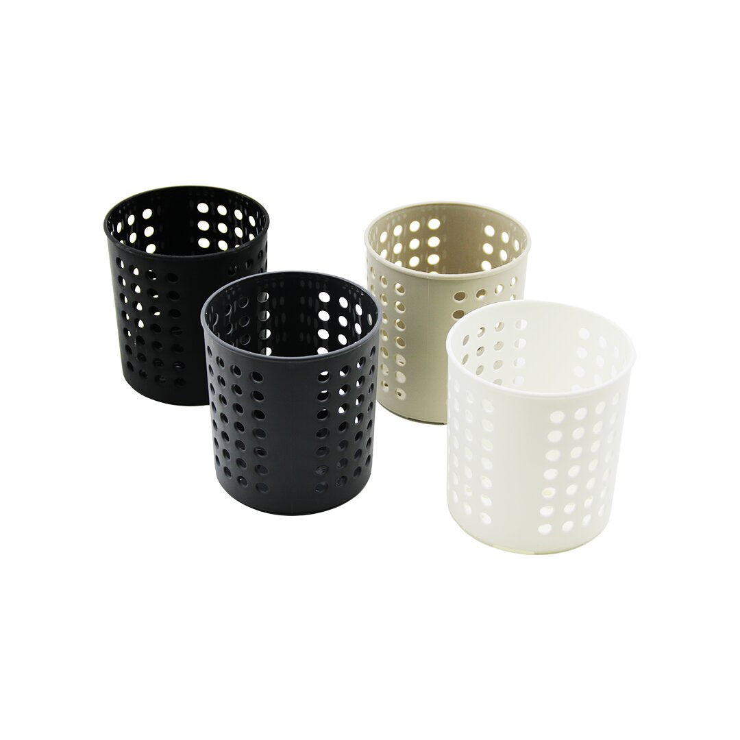 Di̇key Kaşiklik - Biçaklik Plasti̇k - Deli̇kli̇ çap: 12cm - Yüksekli̇k: 13cm