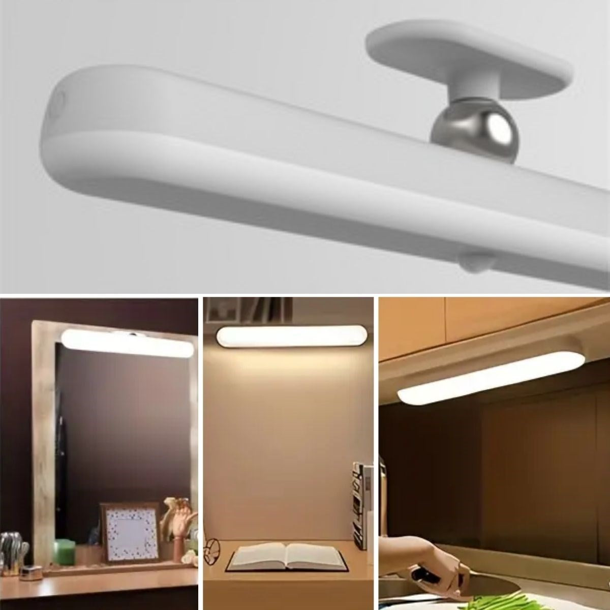 Dokunmatık Usb İle şarj Olabılen 27 Cm Led Aydınlatma Makyaj Aynası Işığı