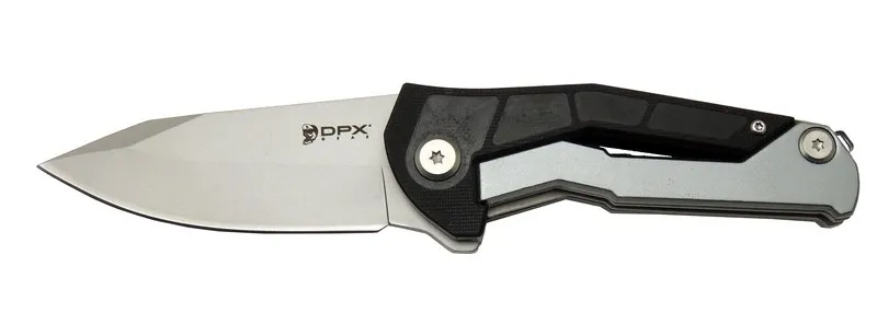 Dpxgear Sugga 915b Bk Siyah Ampampamp Beyaz Kamp / Outdoor Çakı 17,5cm - Yarı Otomatik, Kemerlikli,