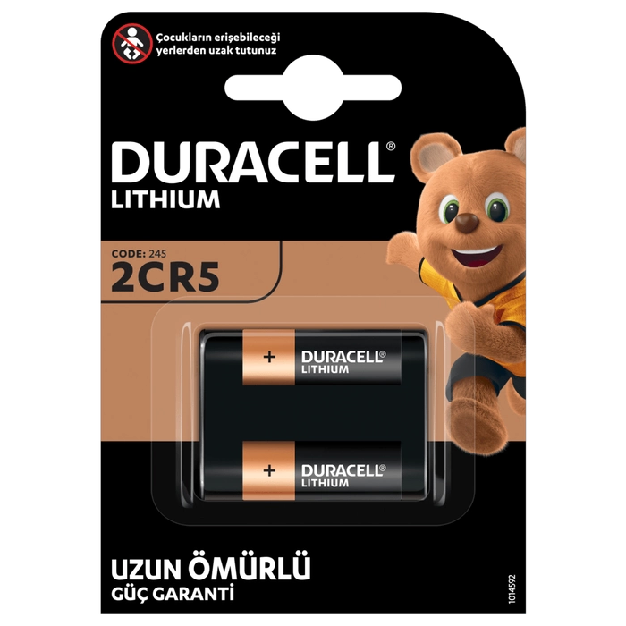 Duracell 2cr5/dl245 6v Lıthıum Pil 1'li