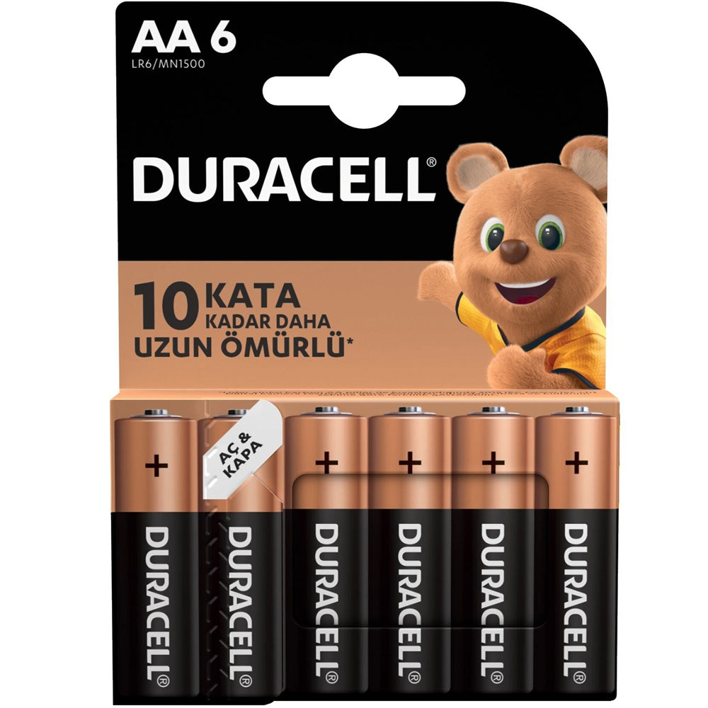 Duracell Aa Kalem Pil (6Lı) Paket Fiyat  