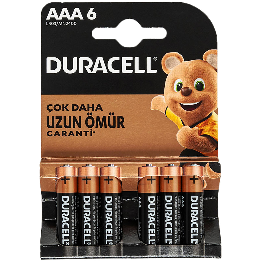 Duracell Aaa İnce Pil (6Lı) Paket Fiyat  