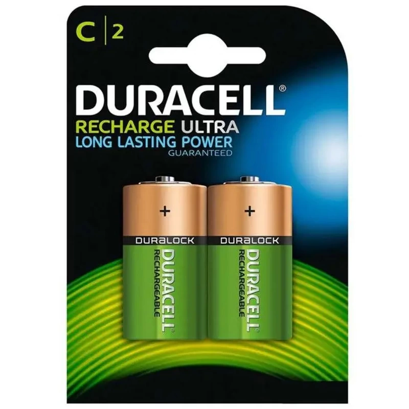 Duracell C Orta Boy 3000 Mah Nı-mh Şarj Edilebilir 2li Pil Hr14/dc1400