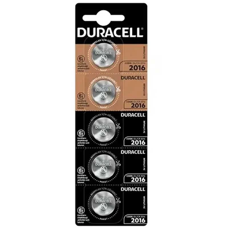 Duracell Cr2016 Lityum Pil 5li Paket Fiyatı