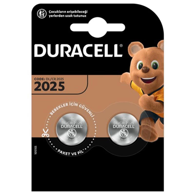 Duracell Cr2025 Lityum Pil 2li Paket Fiyatı